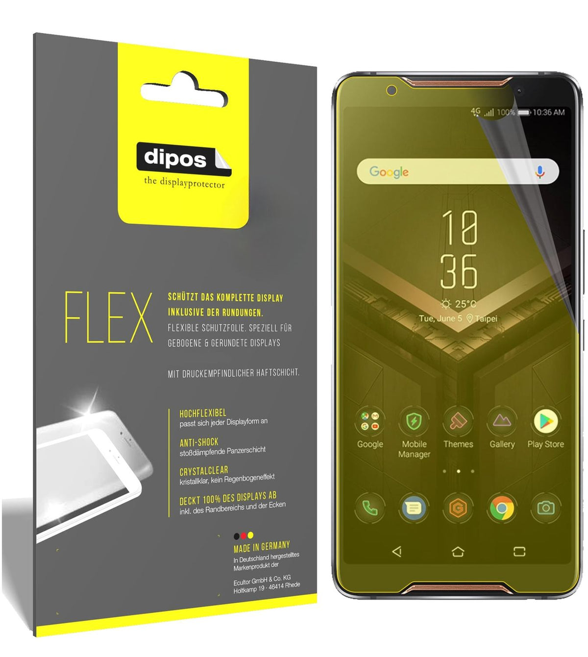 3x 3D Full Cover Schutzfolie für Asus ROG Phone (1)