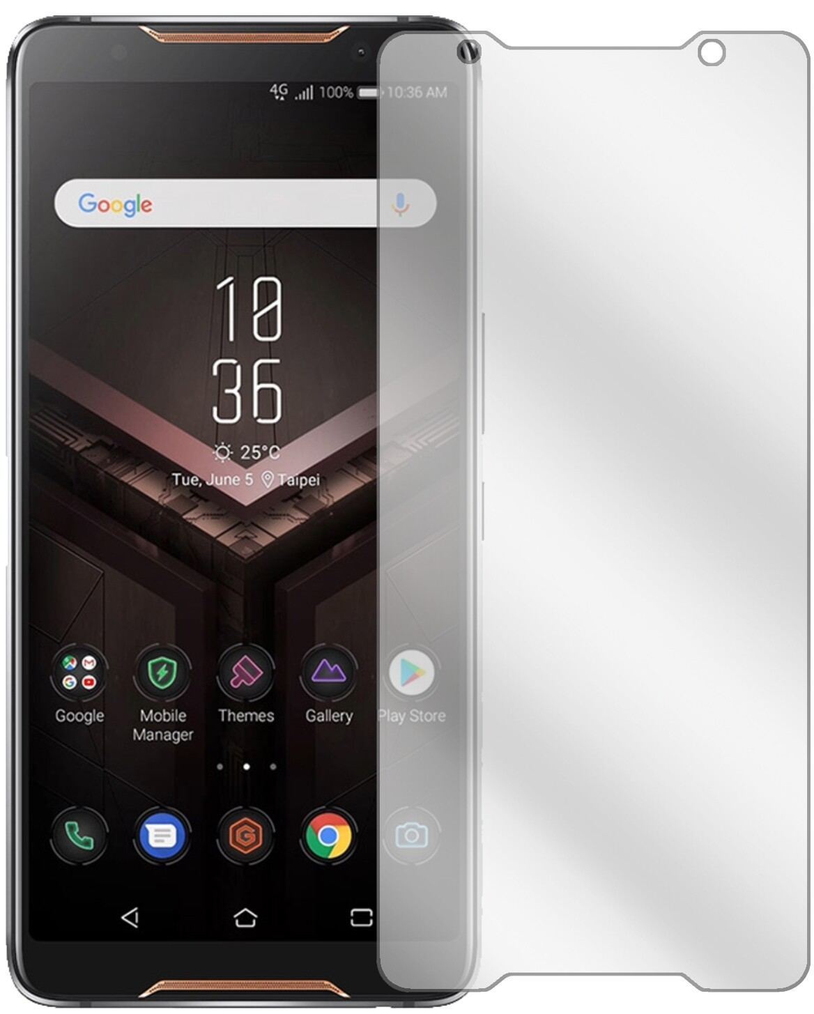 6x Schutzfolie klar für Asus ROG Phone Display-Sch (2)