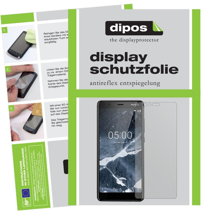 6x Schutzfolie matt für Nokia 46027 Display-Schutz (1)