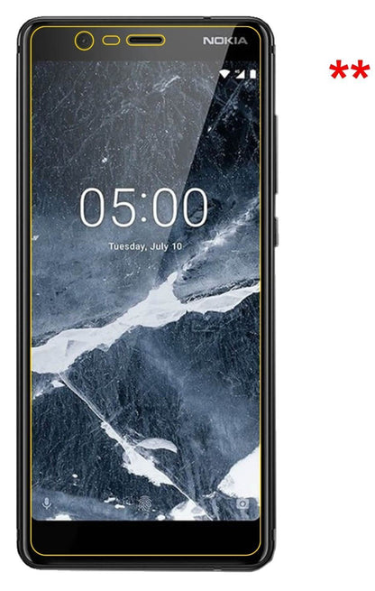 2x Schutzfolie klar für Nokia 46027 Display-Schutz (5)