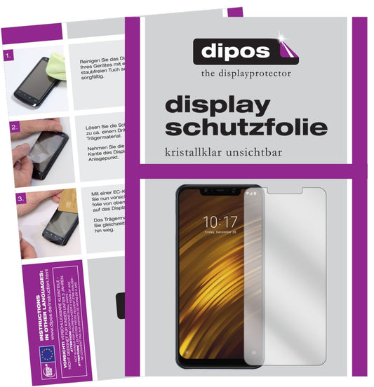 6x Schutzfolie klar für Xiaomi Pocophone F1 Displa (1)