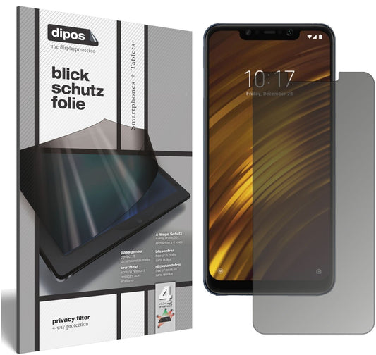 Blickschutzfolie für Xiaomi Pocophone F1 matt Schu (1)