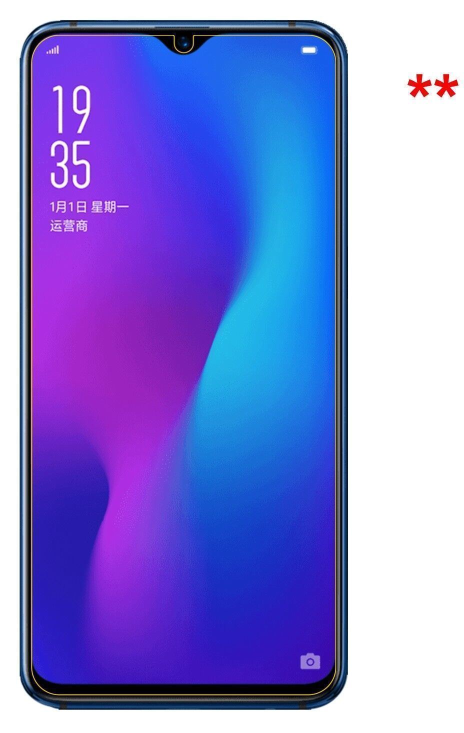1x 9H Schutzfolie für Oppo R17 Panzerfolie (9)