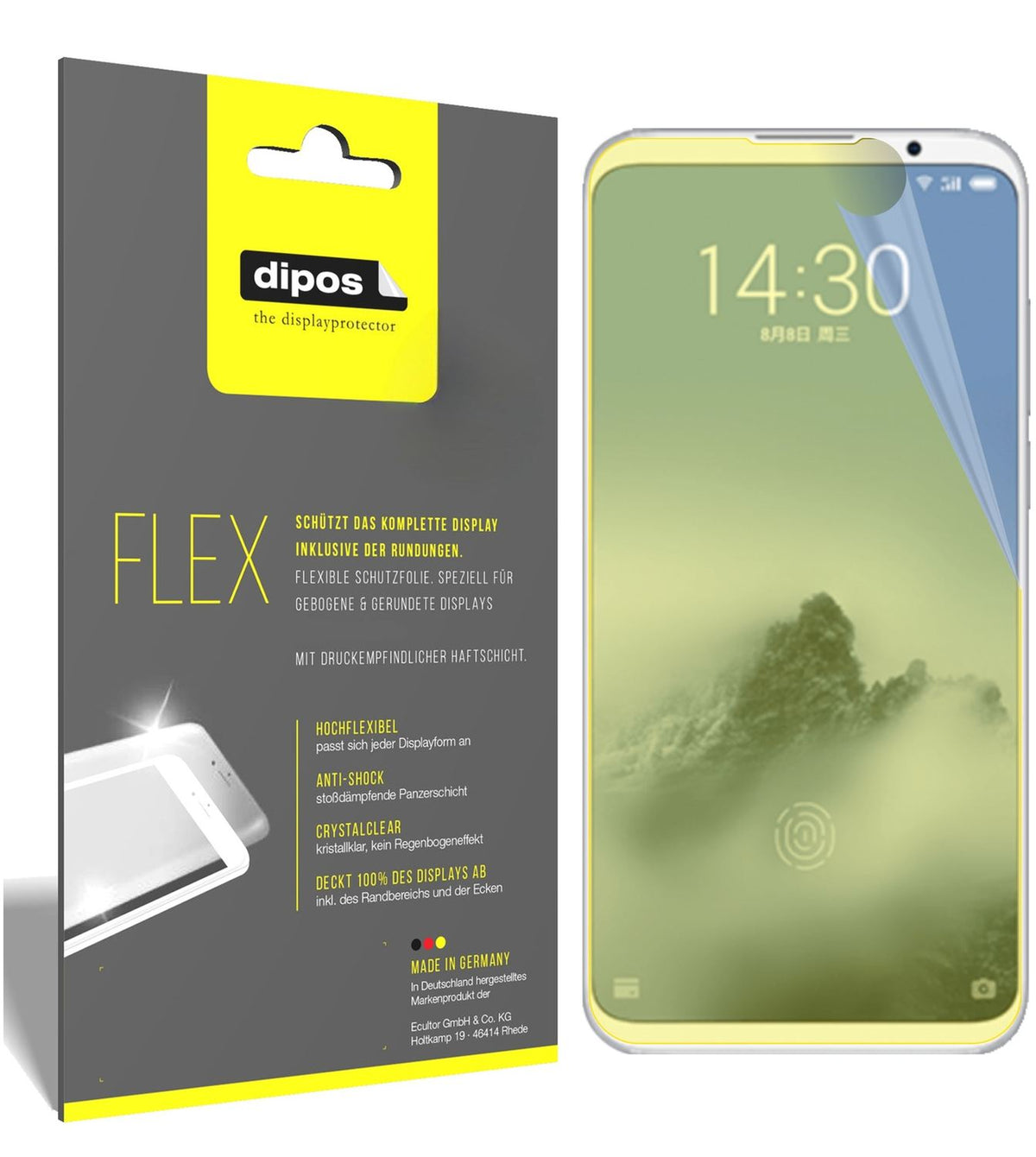 3x 3D Full Cover Schutzfolie für Meizu 16 (1)