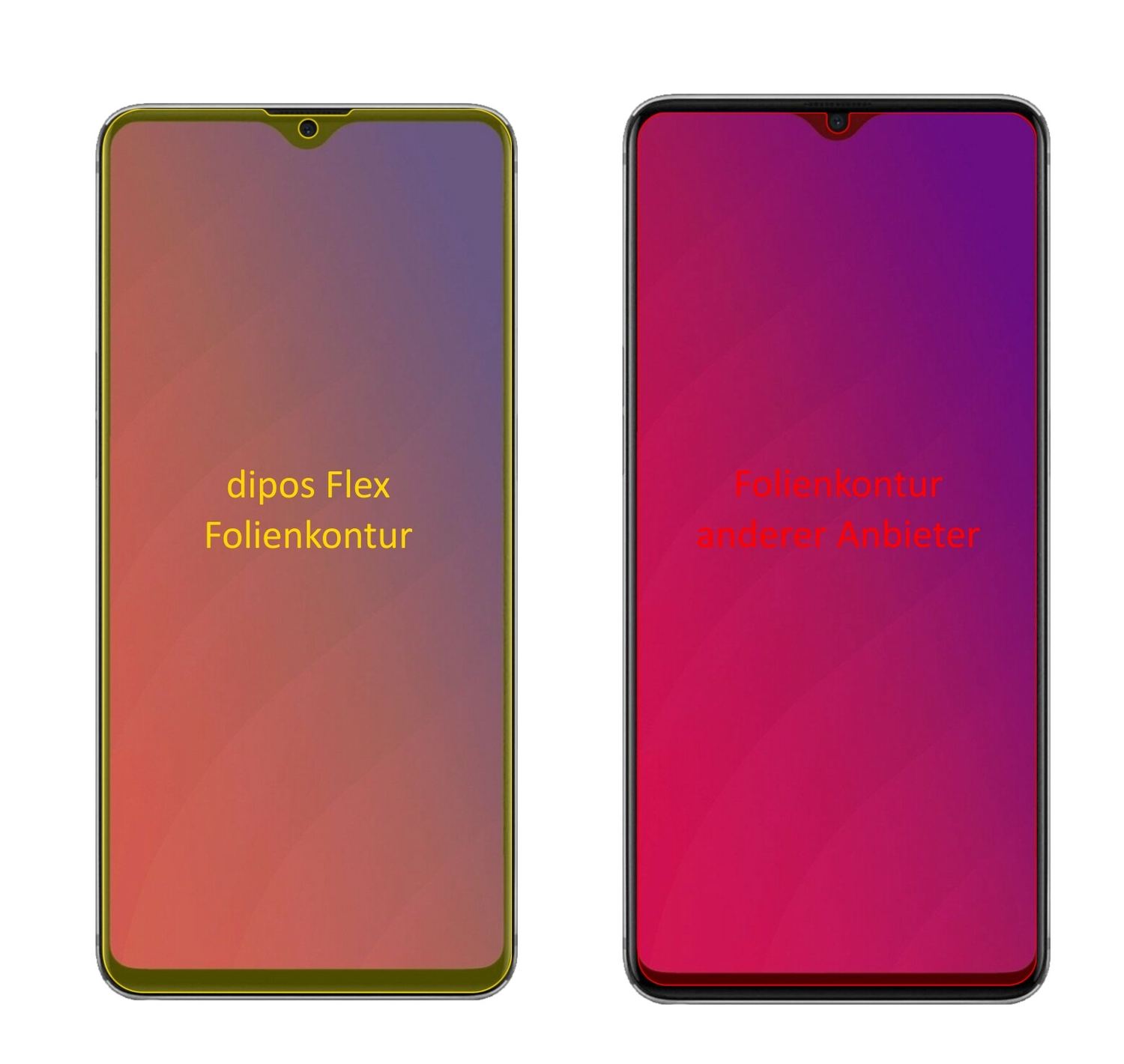 3x 3D Full Cover Schutzfolie für Oppo F9 (2)