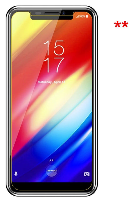6x Schutzfolie matt für HomTom H10 Display-Schutzf (6)