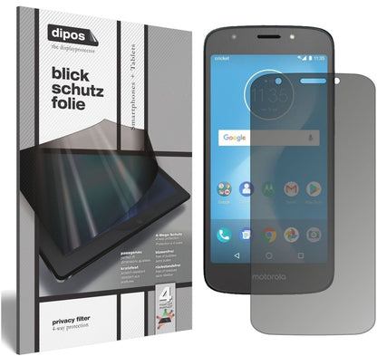 Blickschutzfolie für Motorola Moto E5 Cruise matt  (2)