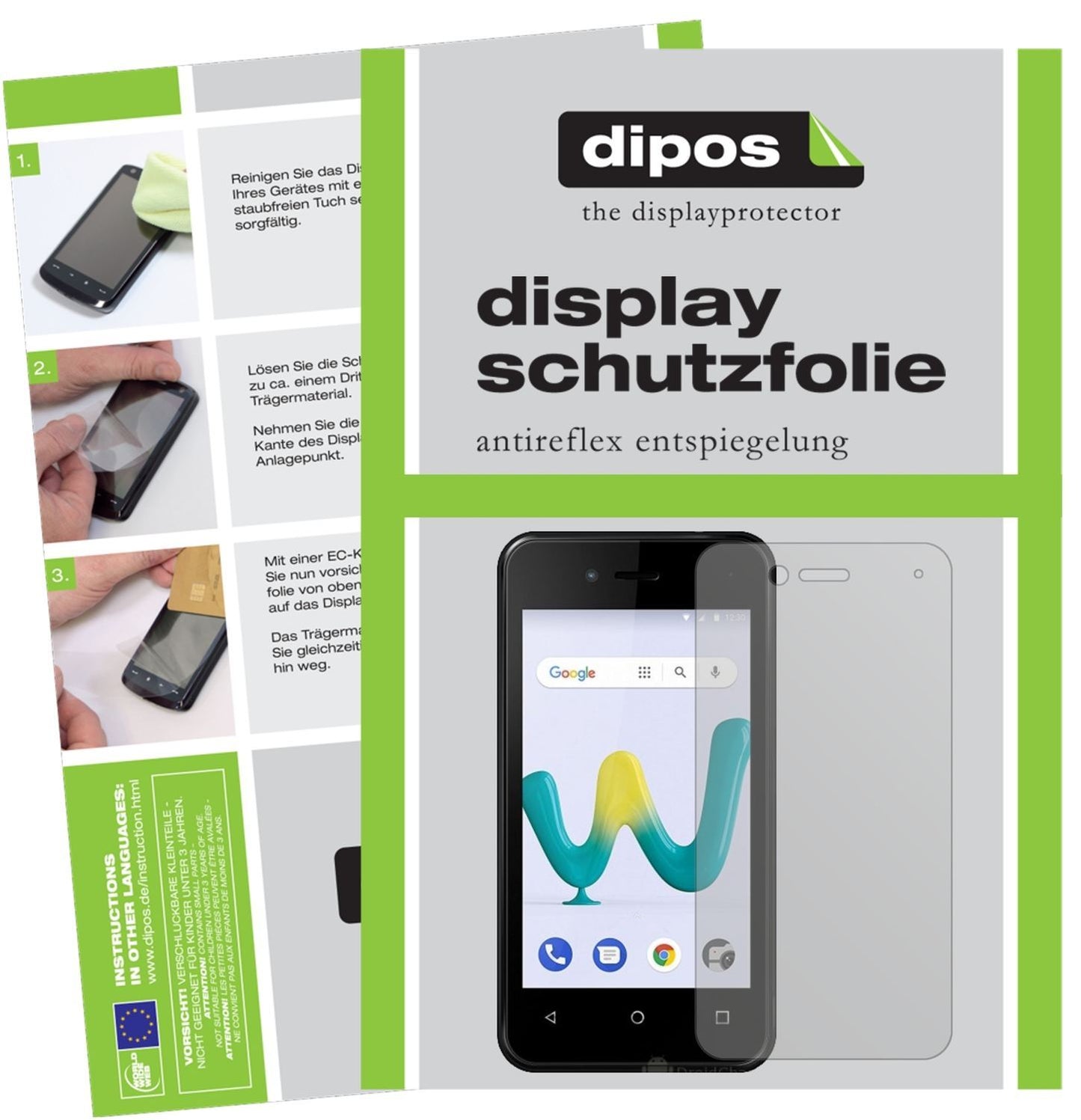 6x Schutzfolie matt für Wiko Sunny 3 Mini Display- (1)