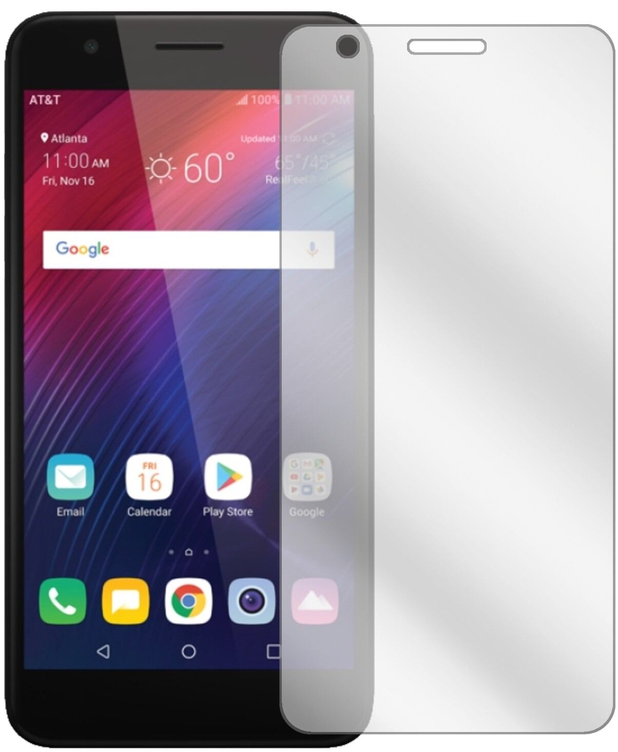 6x Schutzfolie klar für LG Phoenix Plus Display-Sc (2)