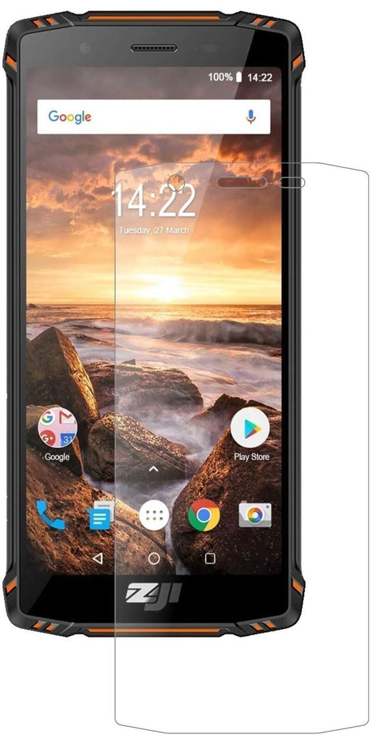 1x 9H Schutzfolie matt für HomTom Zoji Z9 Panzerfo (1)