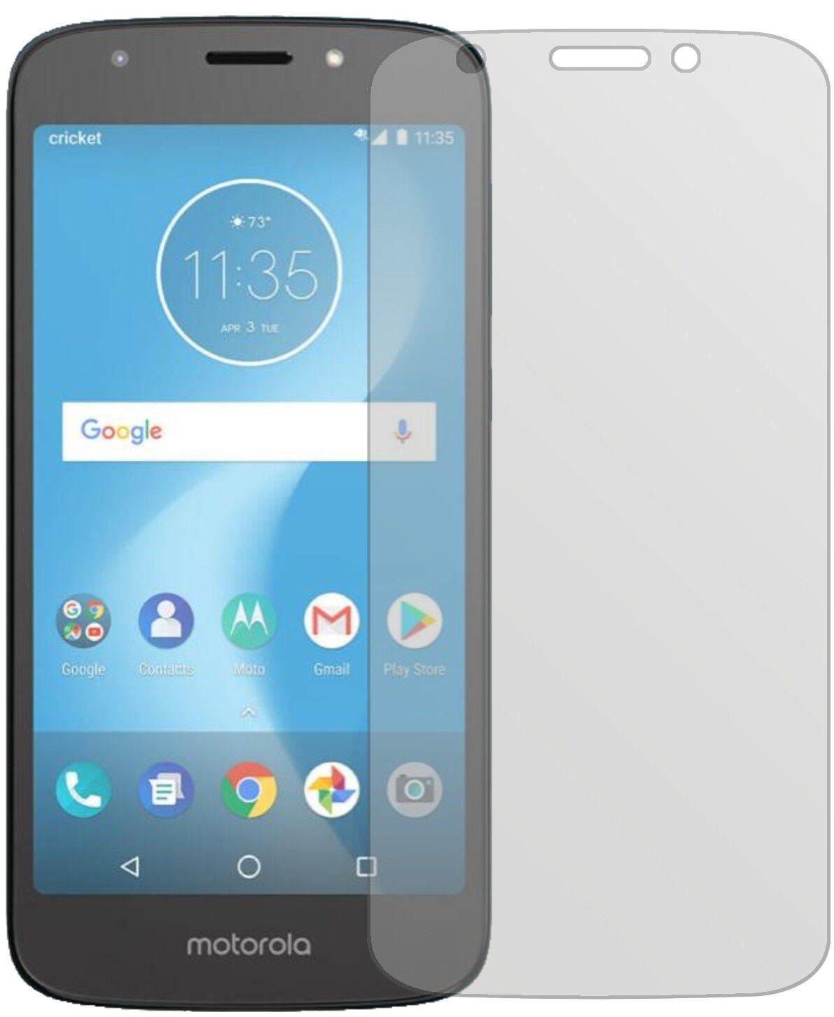 1x Schutzfolie matt für Motorola Moto E5 Play SD42 (1)