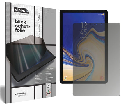 Blickschutzfolie für Samsung Galaxy Tab S4 matt Sc (2)