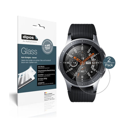 2x 9H Schutzfolie matt für Samsung Galaxy Watch 46 (1)