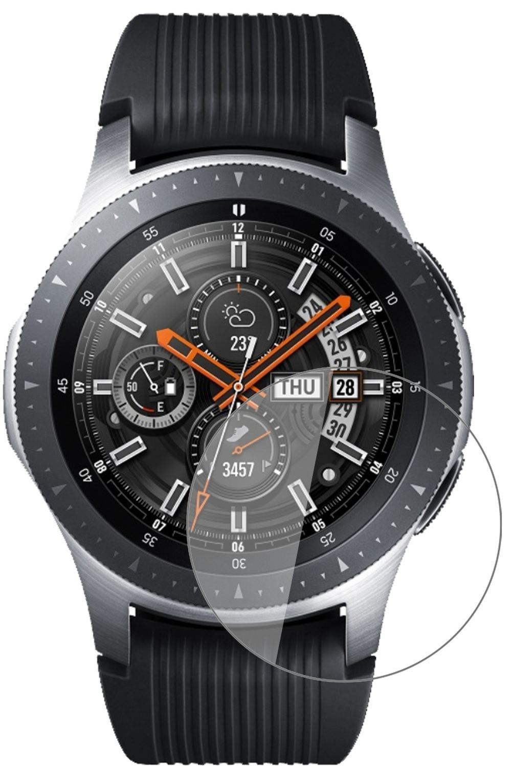 2x 9H Schutzfolie für Samsung Galaxy Watch 46mm Pa (2)