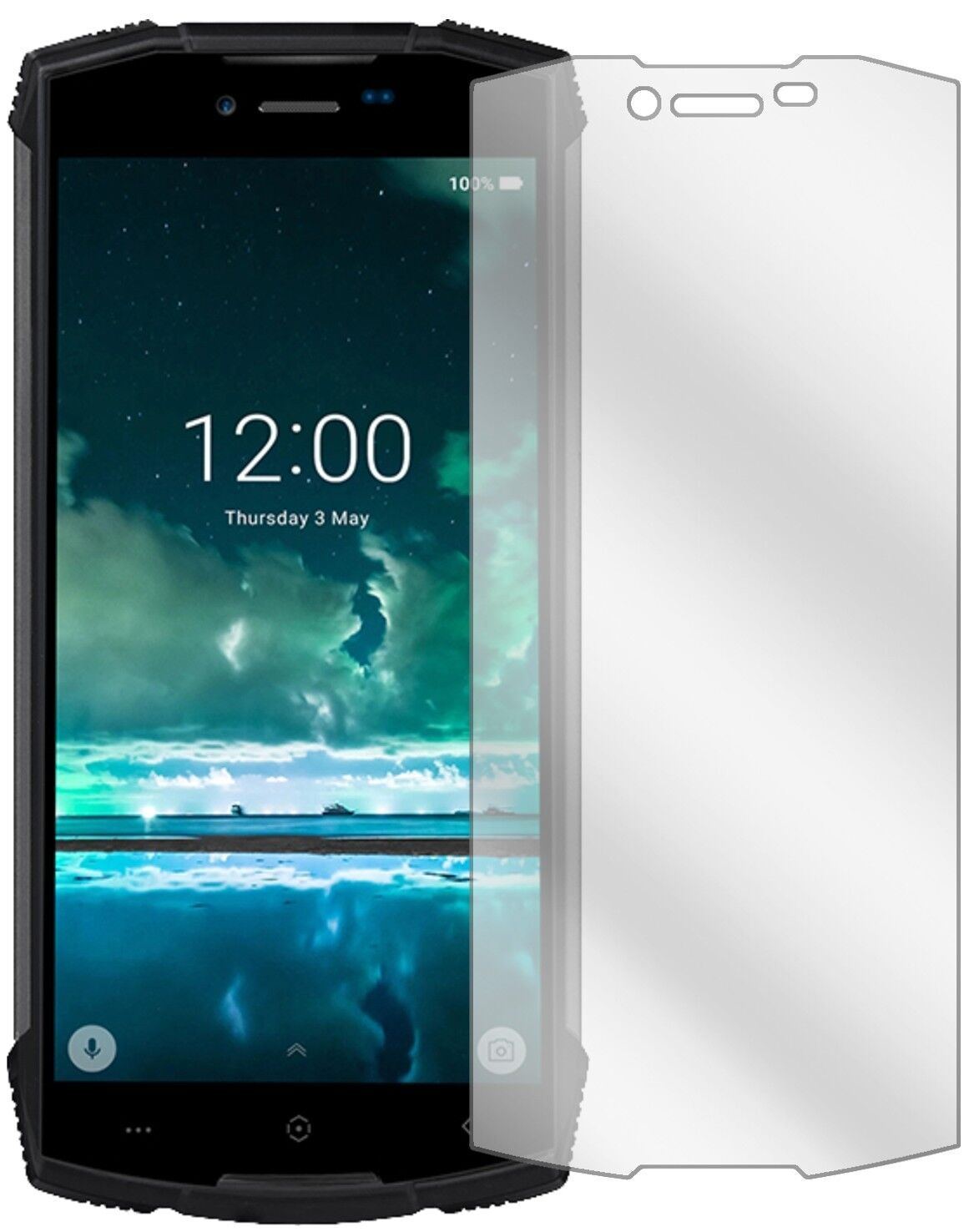 5x Schutzfolie klar für Doogee S55 Display-Schutzf (1)