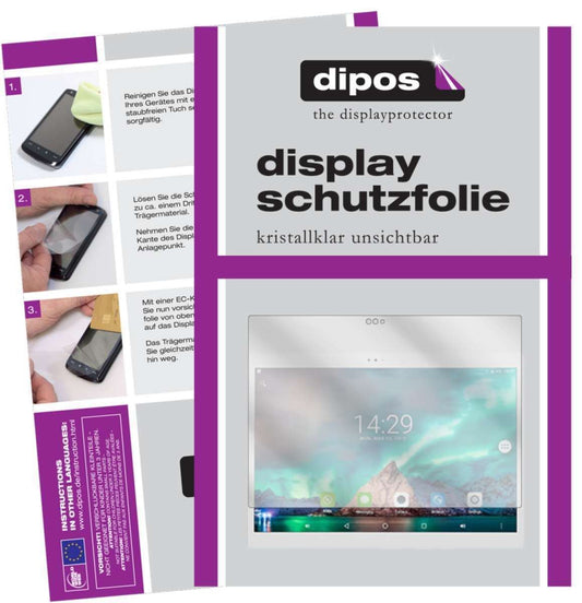 2x Schutzfolie klar für Alldocube X Display-Schutz (1)