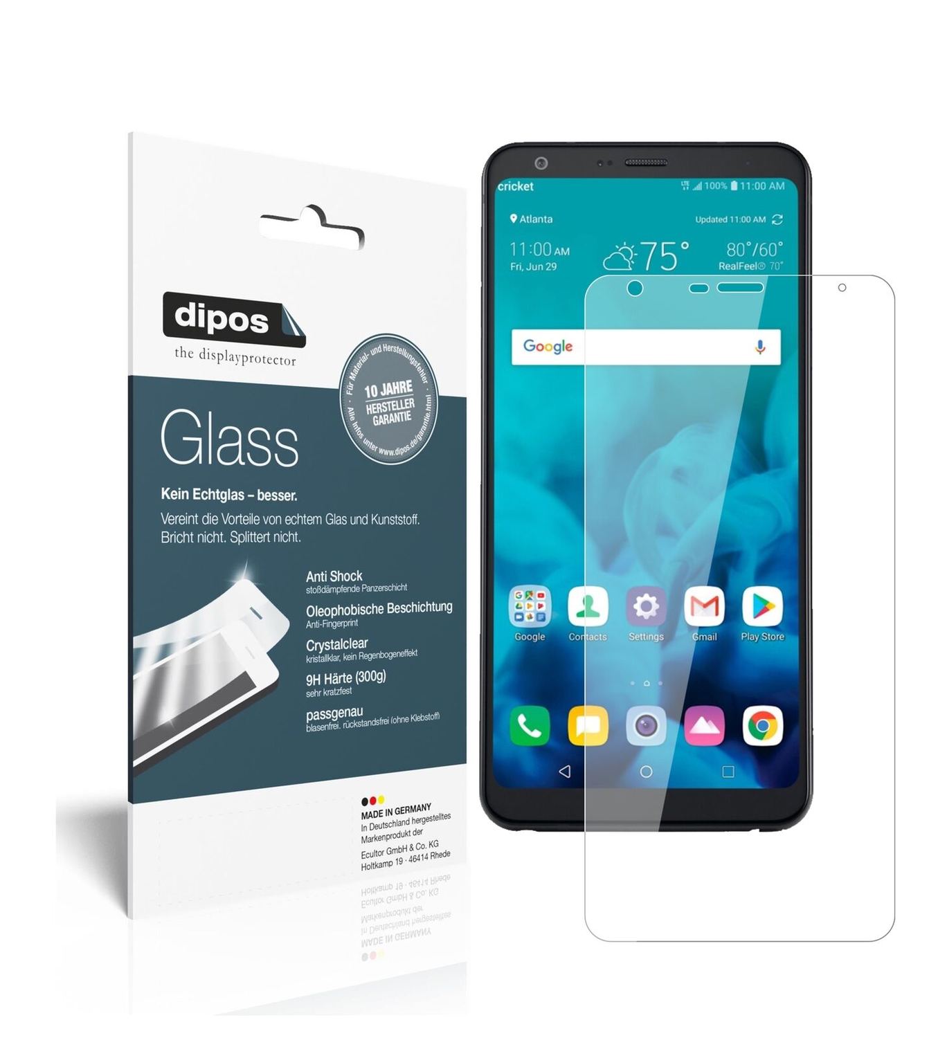 1x 9H Schutzfolie für LG Stylo 4 Panzerfolie (2)