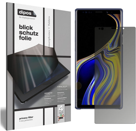 Blickschutzfolie für Samsung Galaxy Note 9 matt Sc (1)