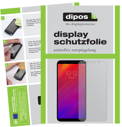 2x Schutzfolie matt für Lenovo A5 Display-Schutzfo (1)