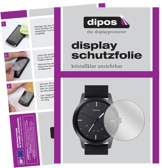 6x Schutzfolie klar für Lenovo Watch 9 Display-Sch (1)