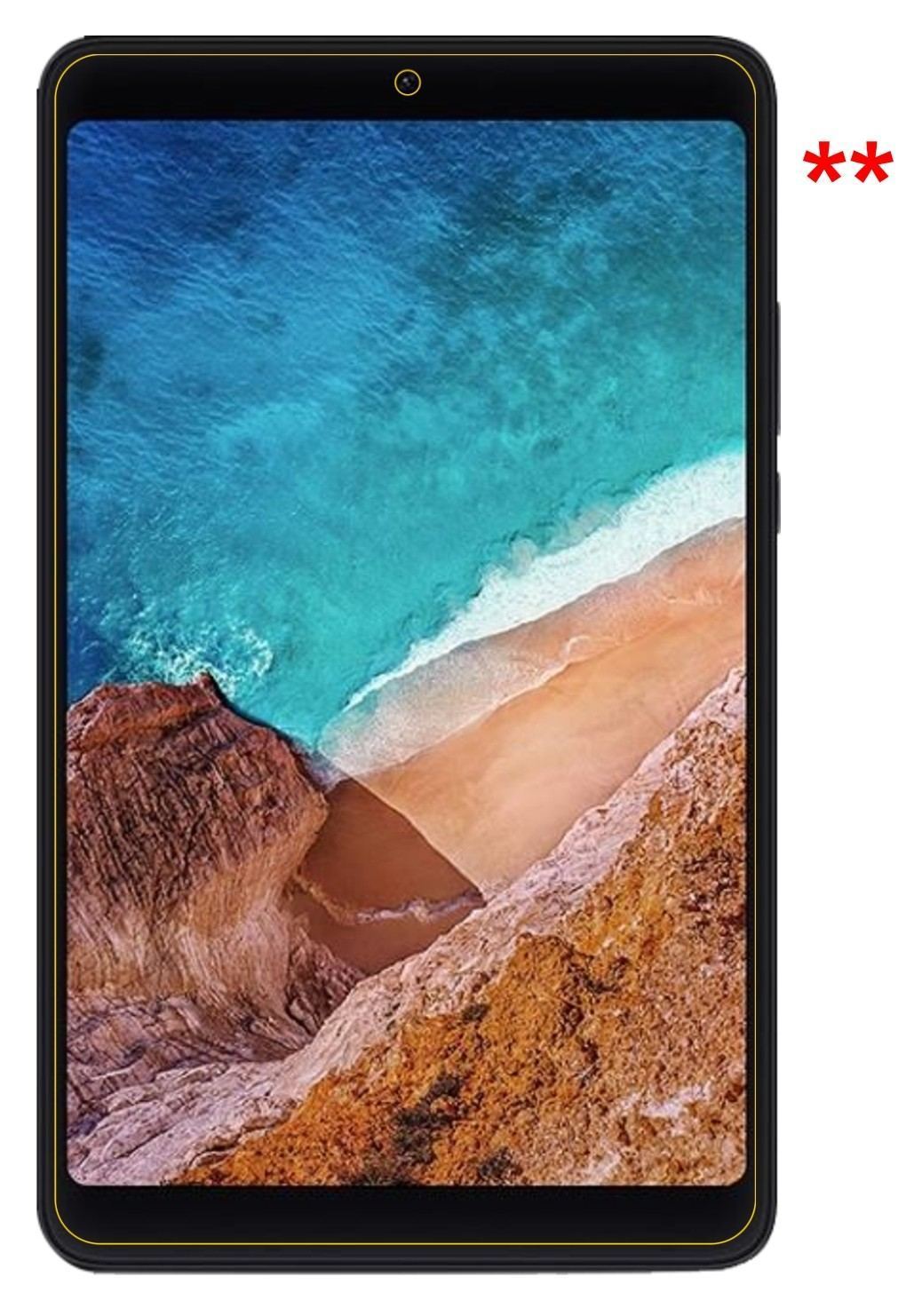 Blickschutzfolie für Xiaomi Mi Pad 4 matt Schutzfo (5)
