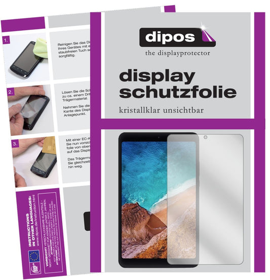 2x Schutzfolie klar für Xiaomi Mi Pad 4 Display-Sc (1)