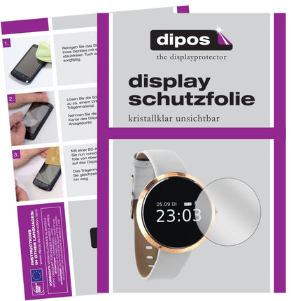 6x Schutzfolie klar für X-Watch SIONA Smartwatch D (1)
