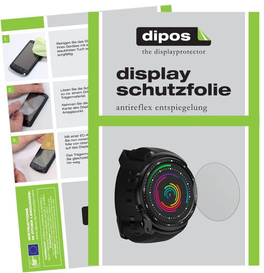 6x Schutzfolie matt für Zeblaze Thor Pro Display-S (1)