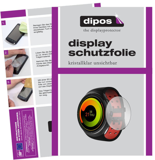 6x Schutzfolie klar für Zeblaze Thor Display-Schut (1)