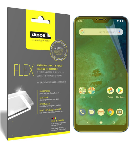 3x 3D Full Cover Schutzfolie für Xiaomi Mi A2 Lite (1)
