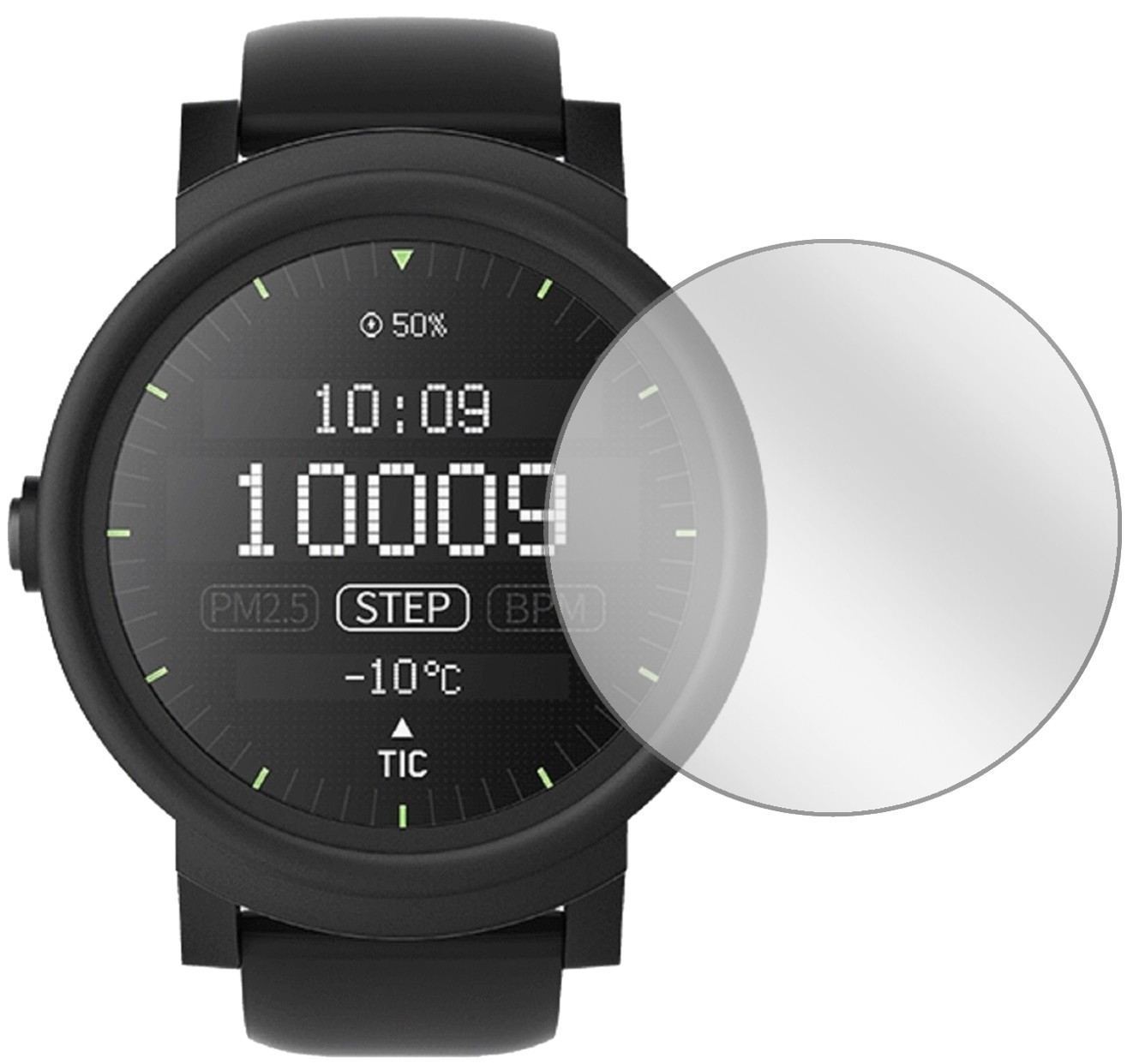 6x Schutzfolie klar für Ticwatch E Smartwatch Disp (2)