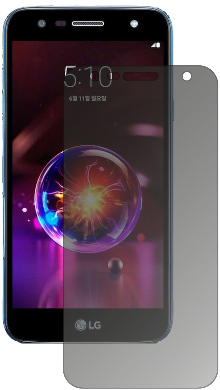 Blickschutzfolie für LG X5 2018 matt Schutzfolie P (2)