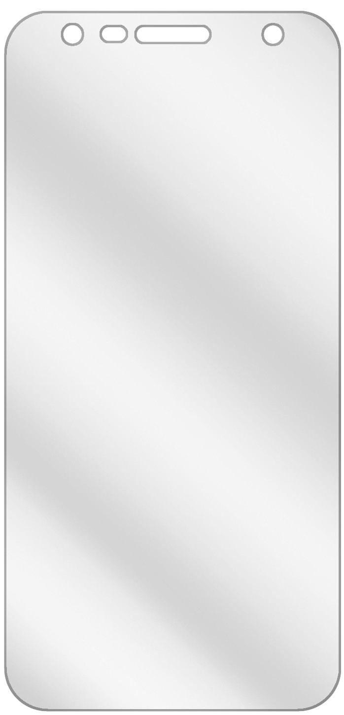 2x Schutzfolie klar für LG X5 2018 Display-Schutzf (3)