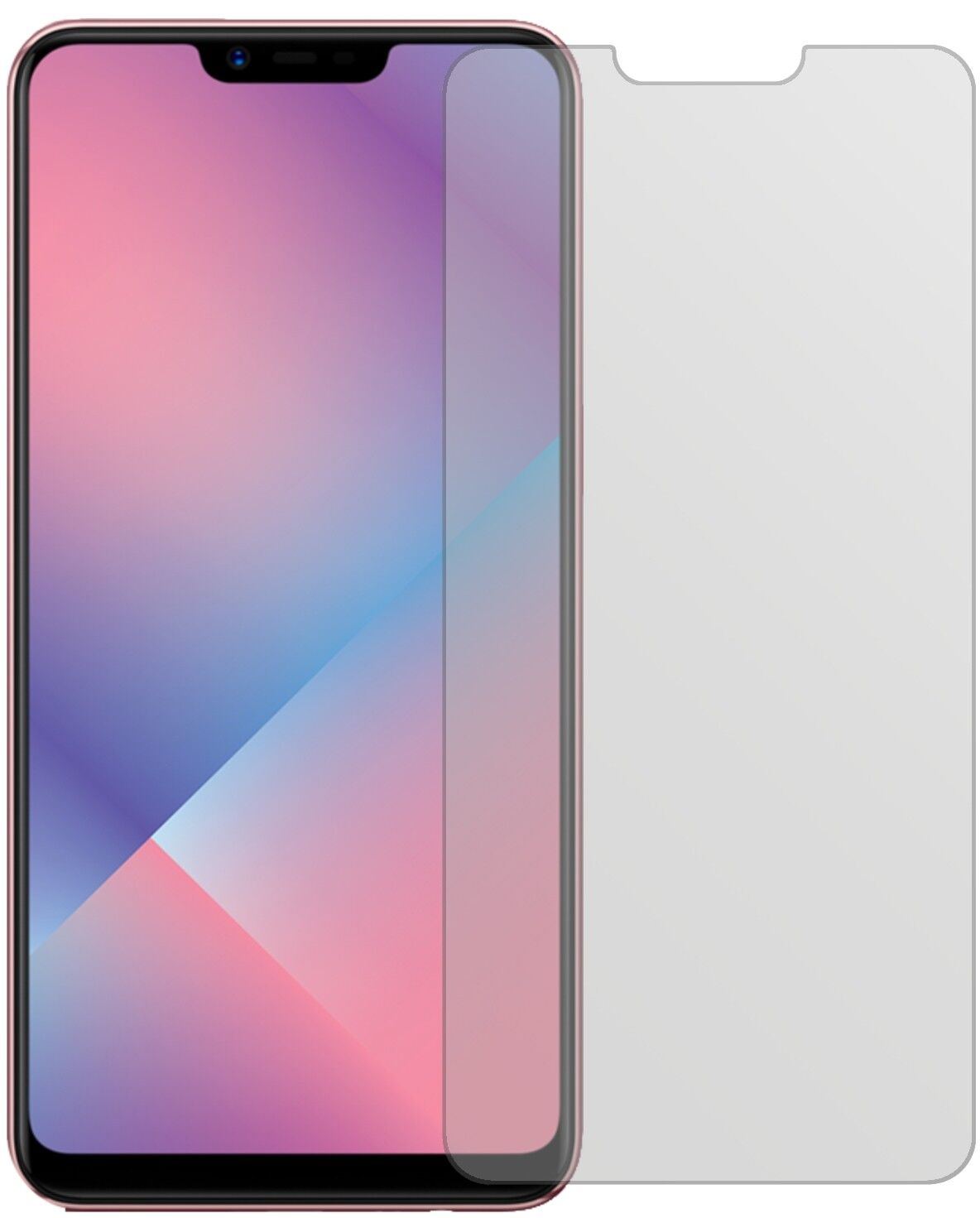 5x Schutzfolie matt für Oppo A5 Display-Schutzfoli (1)