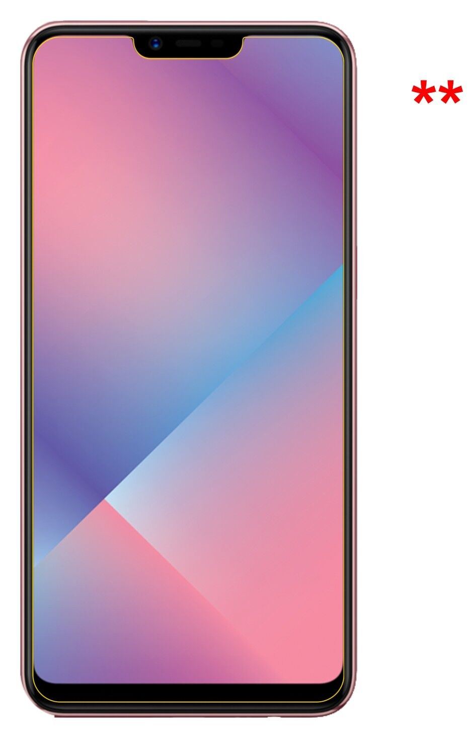 5x Schutzfolie matt für Oppo A5 Display-Schutzfoli (6)