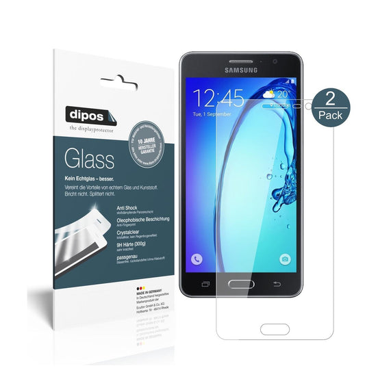 2x 9H Schutzfolie für Samsung Galaxy On6 Panzerfol (1)