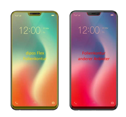 3x 3D Full Cover Schutzfolie für Vivo V9 Youth (2)