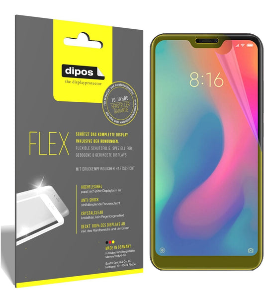 3x 3D Full Cover Schutzfolie für Xiaomi Redmi 6 Pr (1)