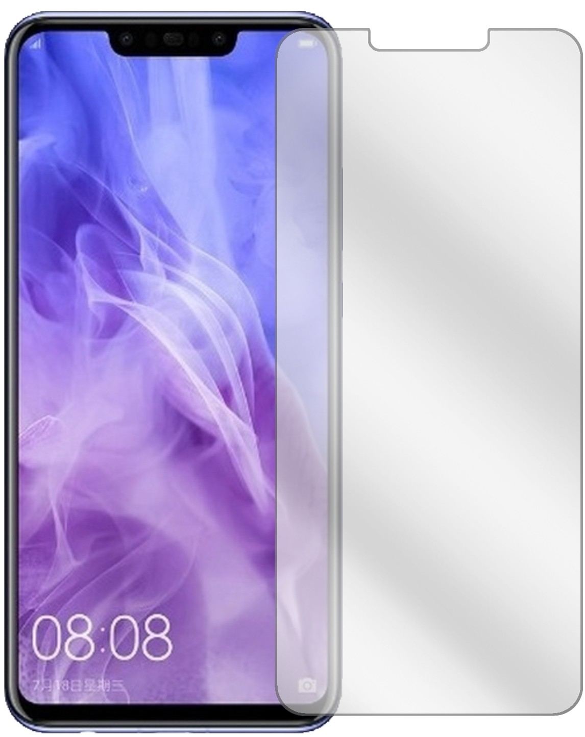 2x Schutzfolie klar für Huawei Nova 3 Display-Schu (2)
