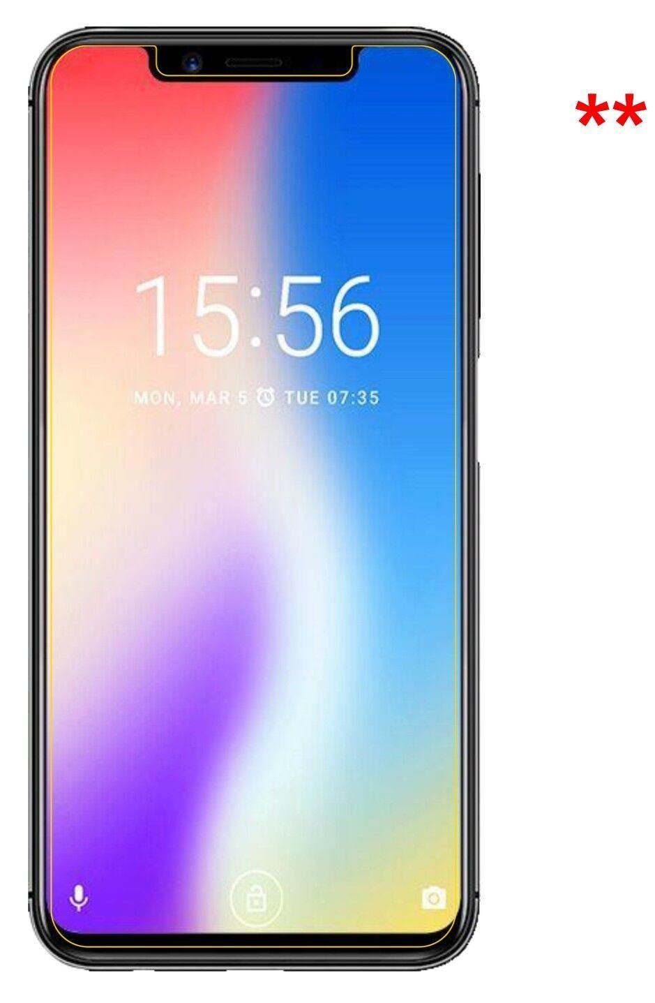 1x 9H Schutzfolie matt für Umidigi One Panzerfolie (9)