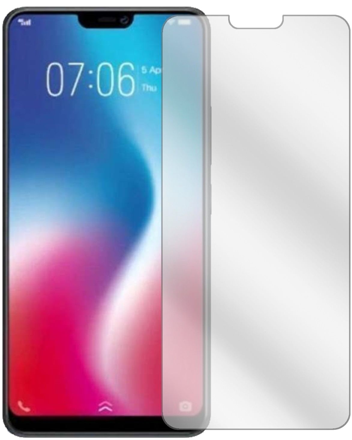 6x Schutzfolie klar für Vivo Y85 Display-Schutzfol (2)