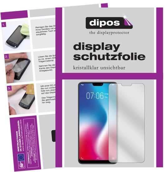 2x Schutzfolie klar für Vivo Y85 Display-Schutzfol (1)