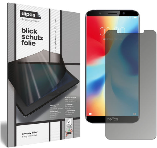 Blickschutzfolie für TP-Link Neffos C9A matt Schut (1)