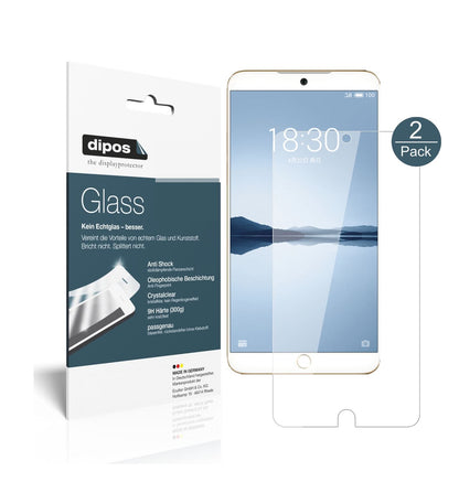 2x 9H Schutzfolie für Meizu 15 Plus Panzerfolie (1)