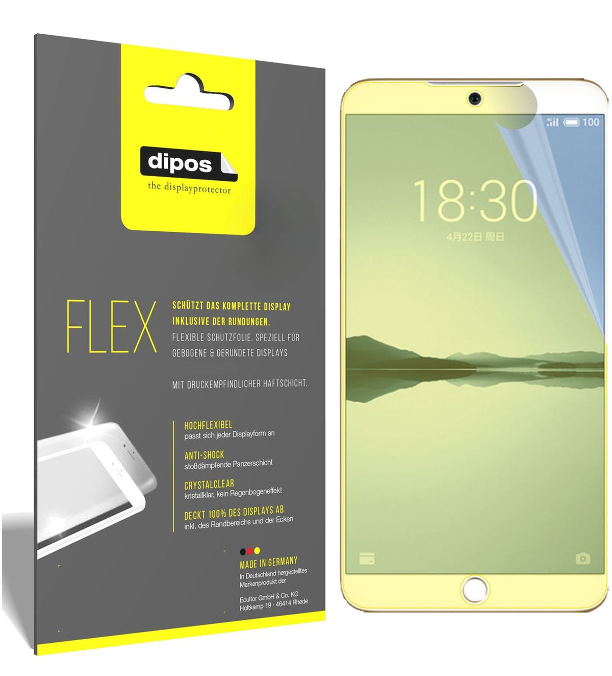 3x 3D Full Cover Schutzfolie für Meizu 15 (1)