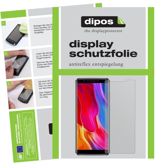 2x Schutzfolie matt für Oukitel K8 Display-Schutzf (1)
