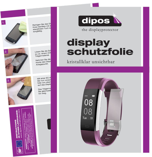 6x 3D Full Cover Schutzfolie für Yamay Fitness Arm (1)