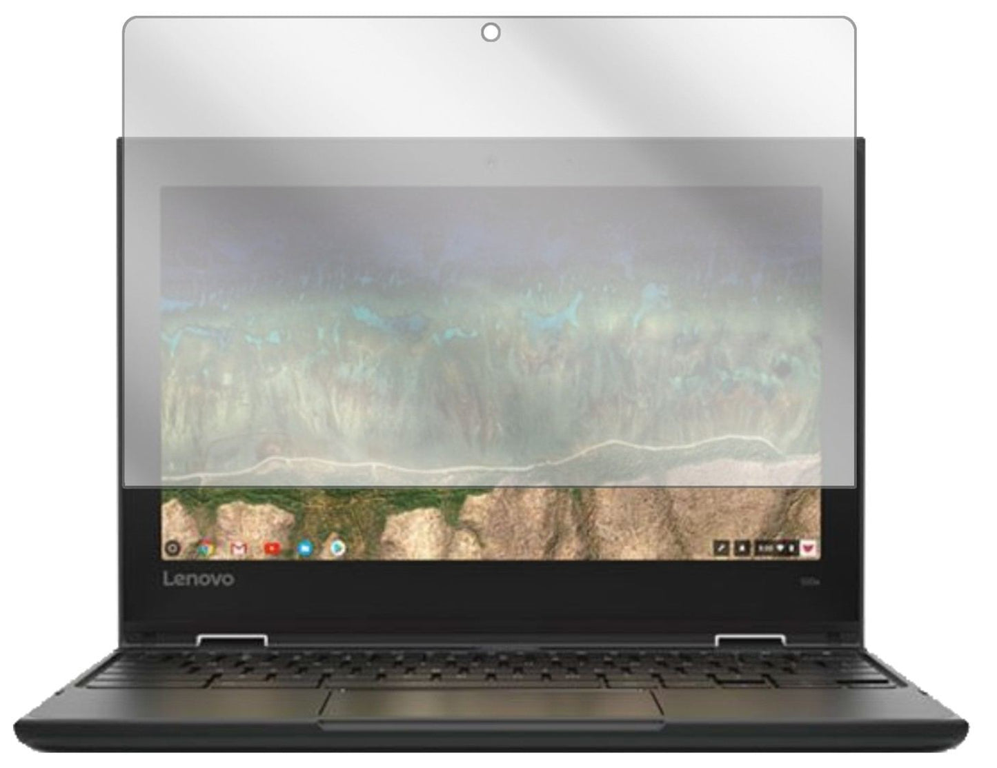 2x Schutzfolie klar für Lenovo 500e Chromebook Dis (2)