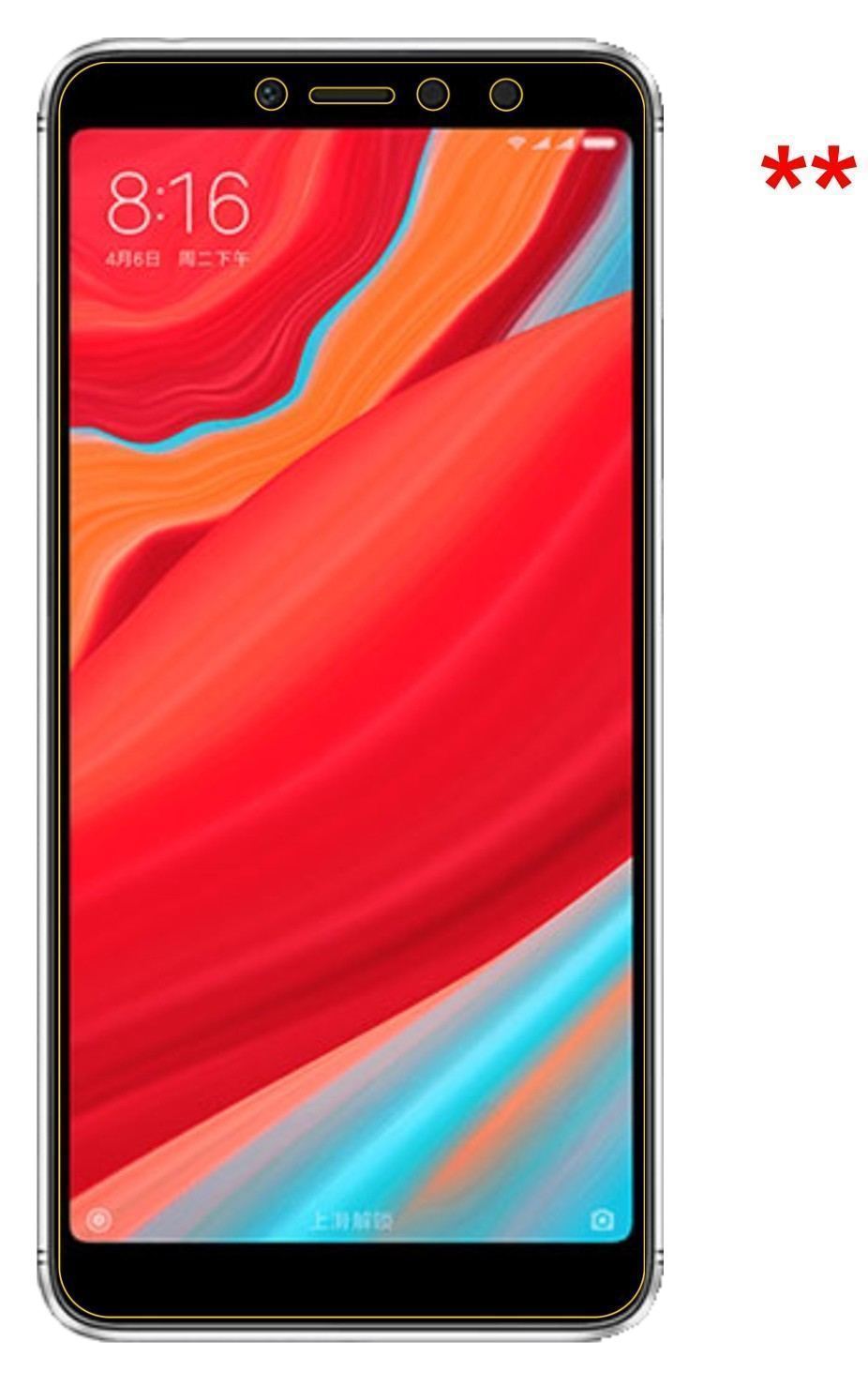 2x 9H Schutzfolie matt für Xiaomi Redmi S2 Panzerf (9)