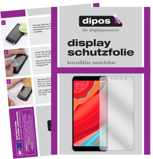 2x Schutzfolie klar für Xiaomi Redmi S2 Display-Sc (1)
